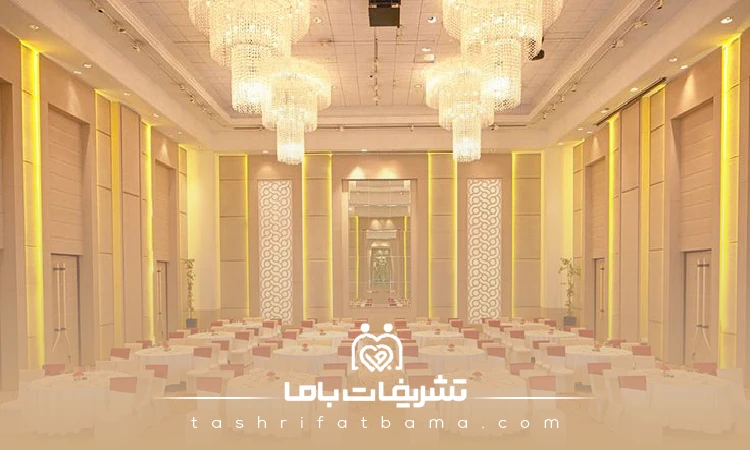 در طراحی تالار عروسی چه مواردی شامل طراحی می شود؟