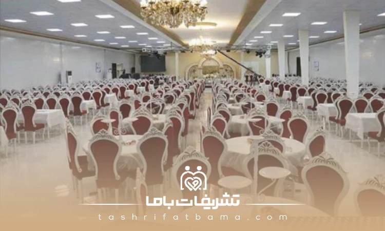 بودجه تقریبی برای رزرو تالار