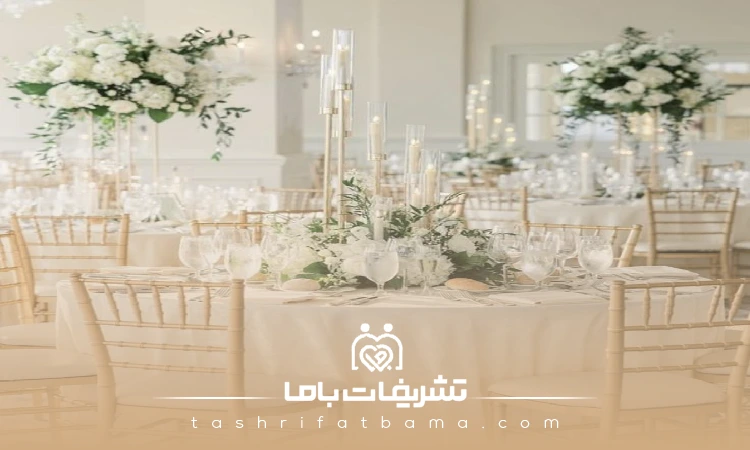 کیفیت غذا و خدمات دهی در تالار