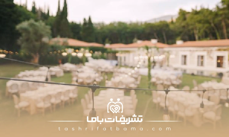 ویژگیهای بهترین باغ تالار اصفهان