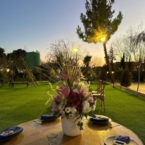 باغ تالار بهشت در شمال تهران