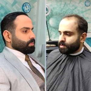 ارایشگاه مردانه دامون اسپیناس بهترین آرایشگاه مردانه در سنندج